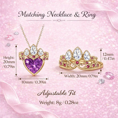 Princess Crown Jewelry Set